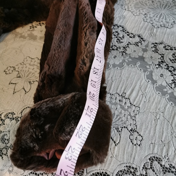 Vintage Fashion House Furs Brown Beaver Coat Med - Picture 8 of 8